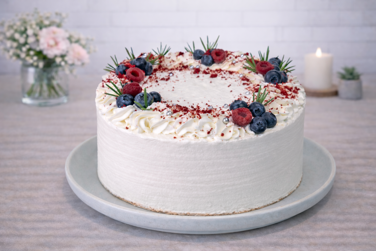 Kuningatar - kermakakku