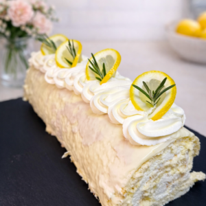 Sitruunaunelma-kääretorttu