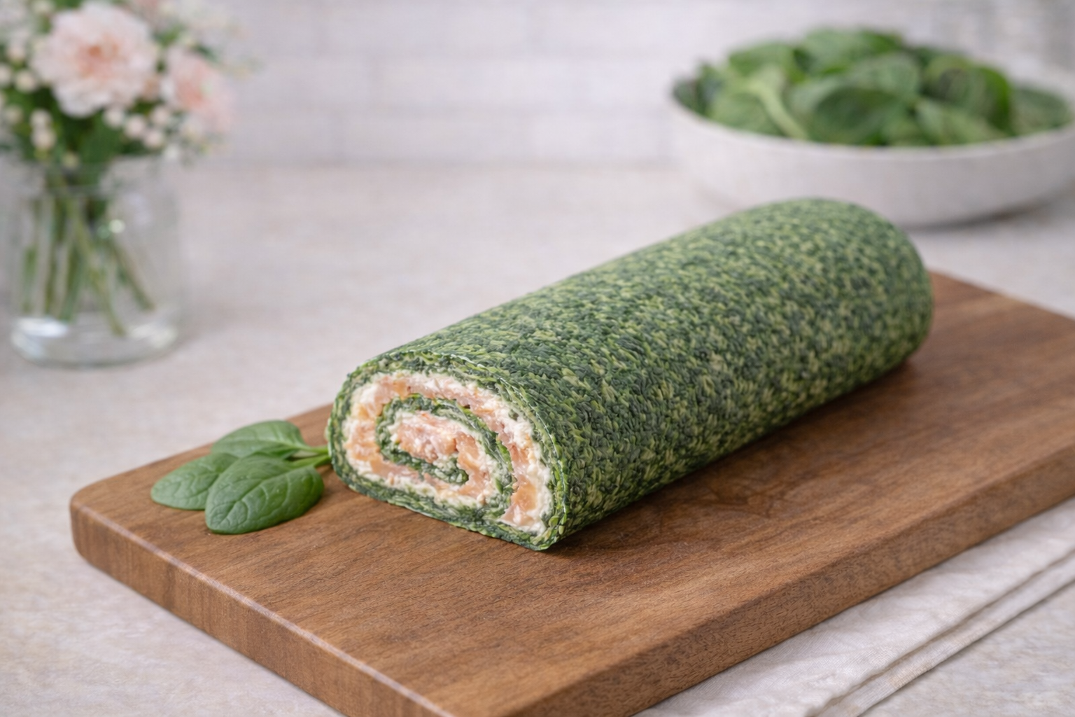 Pinaattirulla savulohella - Image 3