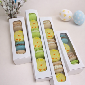 Pääsiäismacarons-lajitelma